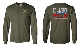407th Brigade Support Battalion "C-130" Long Sleeve Cotton Shirt