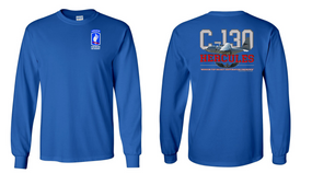173rd Airborne Brigade  "C-130"  Long Sleeve Cotton Shirt