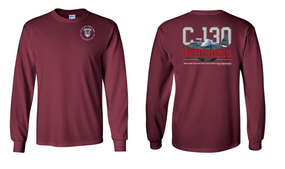 503rd Parachute Infantry Regiment  "C-130"  Long Sleeve Cotton Shirt