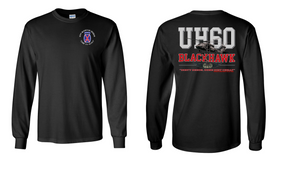10th Mountain Division  "UH-60" Long Sleeve Cotton Shirt