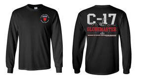 6th Infantry Division (Airborne)  "C-17 Globemaster"  Long Sleeve Cotton Shirt