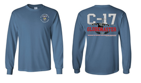 82nd Aviation Brigade "C-17 Globemaster"  Long Sleeve Cotton Shirt