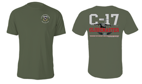 504th Parachute Infantry Regiment   "C-17 Globemaster" Cotton Shirt 