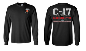 782nd Maintenance Battalion  "C-17 Globemaster"  Long Sleeve Cotton Shirt