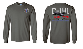 172nd Infantry Brigade (Airborne) "C-141 Starlifter" Long Sleeve Cotton Shirt
