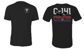 1st Squadron 17th Cavalry Regiment (Airborne) "C-141 Starlifter" Cotton Shirt 