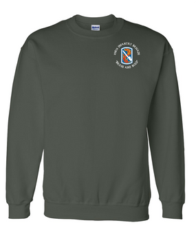 198th Light Infantry Brigade (C) Embroidered Sweatshirt