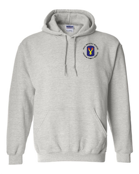 196th Light Infantry Brigade "Vietnam" (C)  Embroidered Hooded Sweatshirt