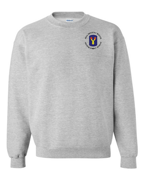 196th Light Infantry Brigade "Vietnam" (C)  Embroidered Sweatshirt