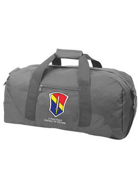 I Field Force Embroidered Duffel Bag