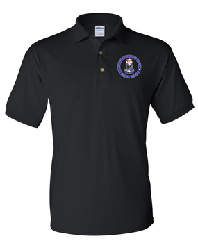 505th PIR (Crest)   -Proudly Served- Embroidered Cotton Polo Shirt