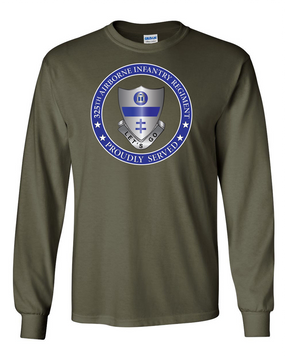 325th AIR (Crest) -Proudly Served -Long-Sleeve Cotton T-Shirt  (FF)