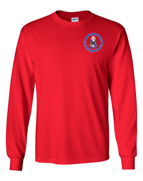 505th PIR (Crest)   -Proudly Served -Long-Sleeve Cotton T-Shirt  (P)