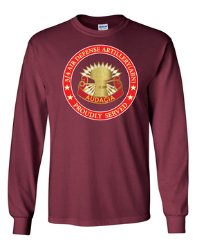 3/4 ADA (Airborne) Long-Sleeve Cotton T-Shirt (FF)