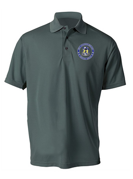 82nd Aviation Brigade Embroidered Moisture Wick Polo Shirt