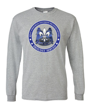 82nd Hqtrs & Hqtrs Battalion Long-Sleeve Cotton T-Shirt (FF)