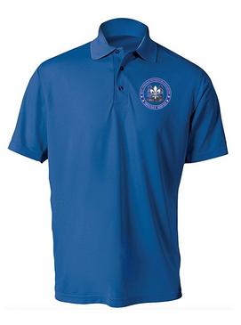 82nd Hqtrs & Hqtrs Battalion Embroidered Moisture Wick Polo Shirt