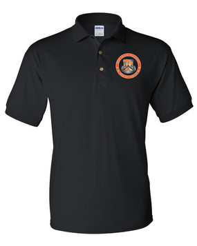 82nd Signal Battalion Embroidered Cotton Polo Shirt