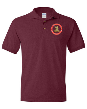 407th Brigade Support Battalion Embroidered Cotton Polo Shirt