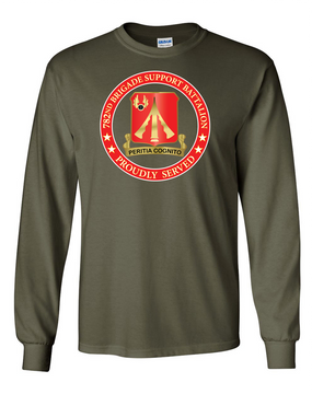 782nd Maintenance Battalion Long-Sleeve Cotton T-Shirt (FF)