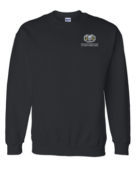 Operation Urgent Fury Combat Medical Badge Embroidered Sweatshirt