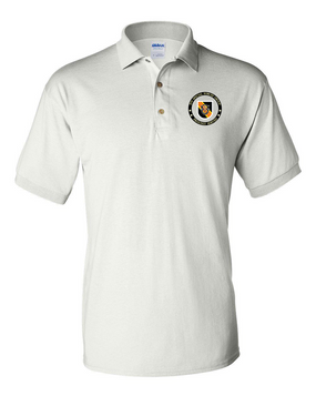 5th Special Forces Group "Proudly Served" Embroidered Cotton Polo Shirt