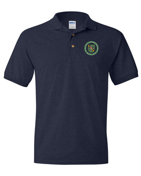 10th Special Forces Group-Europe "Proudly Served" Embroidered Cotton Polo Shirt
