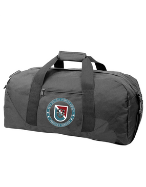 11th Special Forces Group "Proudly Served" Embroidered Duffel Bag