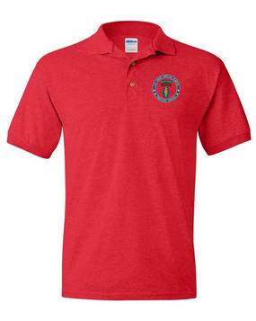 Special Forces Group "Proudly Served" Embroidered Cotton Polo Shirt