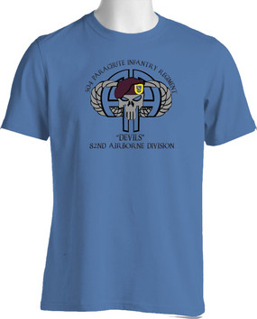 504th Devil Brigade Short-Sleeve Moisture Wick Shirt