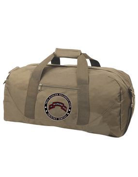 75th Ranger Regiment (STB)-  "Proudly Served" Embroidered Duffel Bag