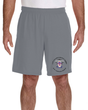 2-501st PIR Embroidered Gym Shorts