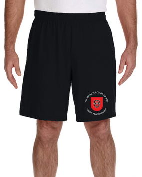 7th Special Forces Group Embroidered Gym Shorts