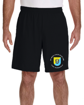 8th Special Forces Group Embroidered Gym Shorts