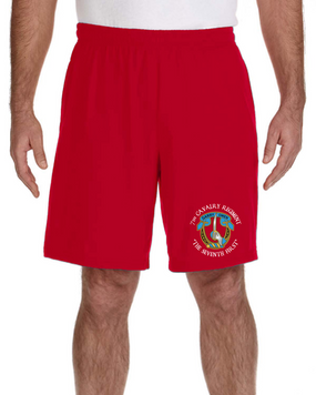 7th Cavalry Regiment Embroidered Gym Shorts