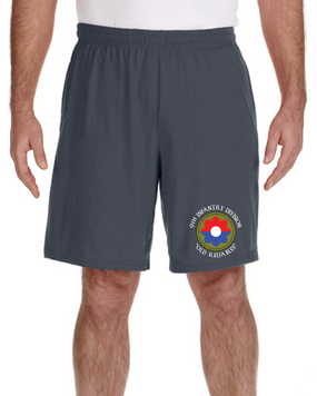9th Infantry Division Embroidered Gym Shorts