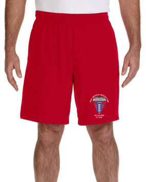 193rd Infantry Brigade (Airborne) Embroidered Gym Shorts