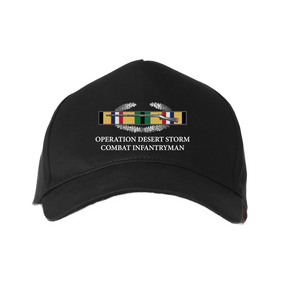 Desert Storm CIB- Embroidered Baseball Cap