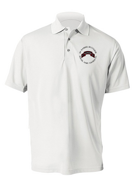 1-75th Ranger Battalion Embroidered Moisture Wick Polo Shirt