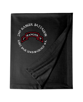 2-75th Ranger Battalion-Embroidered Dryblend Stadium Blanket