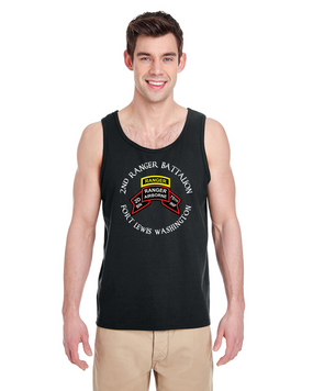  2-75th Ranger Battalion-Original Scroll-Tab Tank Top