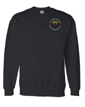 2-75th Ranger Battalion-Tab Embroidered Sweatshirt-1