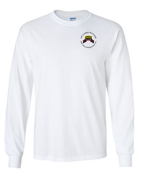 2-75th Ranger Battalion-Tab Long-Sleeve Cotton T-Shirt