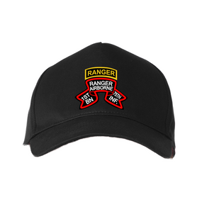 1-75th Ranger Battalion-Original Scroll -Tab Baseball Cap 