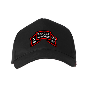  2-75th Ranger Battalion-Original Scroll Baseball Cap 