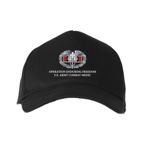 Operation Enduring Freedom-CMB- Embroidered Baseball Cap