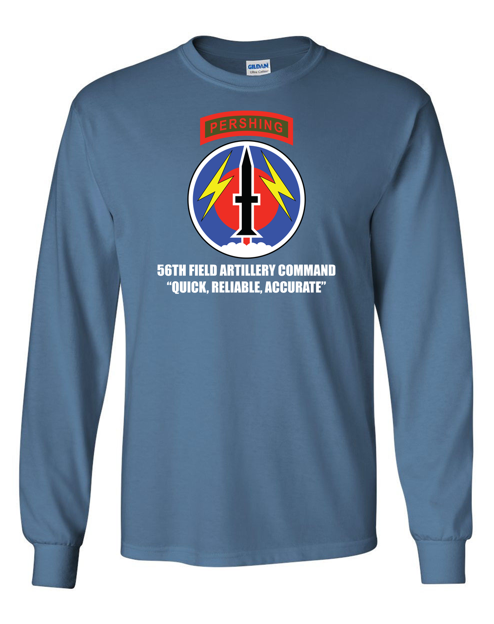56th Field Artillery Command LongSleeve Cotton TShirt