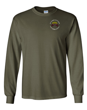 3/75th Ranger Battalion-Tab- Long-Sleeve Cotton T-Shirt