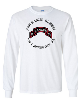 75th Ranger Regiment  Long-Sleeve Cotton T-Shirt (B)(FF)