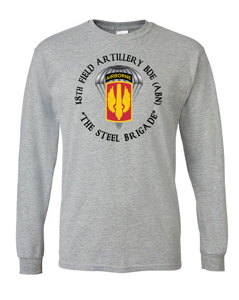 18th Field Artillery LongSleeve Cotton TShirt